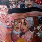 Walpurgisnacht I - Öl/Lw 70 x 100 cm 2008